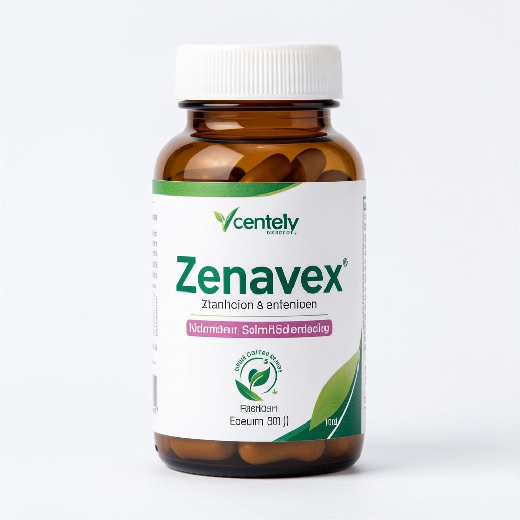 Zenavex natural daily supplement bottle